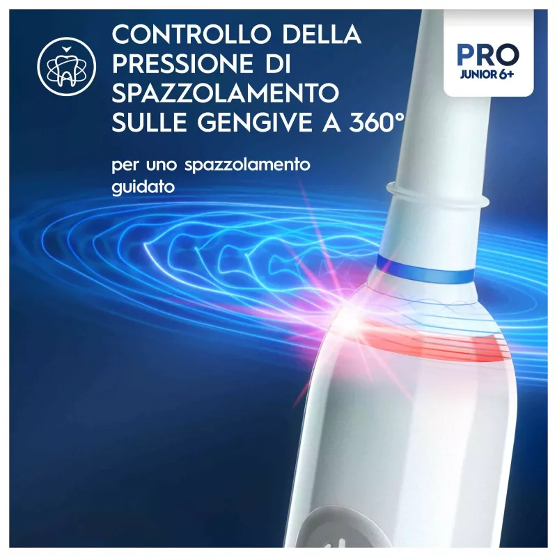 Besisukantis dantų šepetėlis Oral-B PRO Junior Frozen