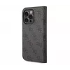 GUESS | Knyginis dėklas | Apple | iPhone 14 Pro Max | Guma/Silikonas | Juoda