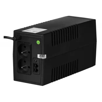 Ever EASYLINE 850 AVR USB Line-Interactive 0.85 kVA 480 W 2 AC išėjimai