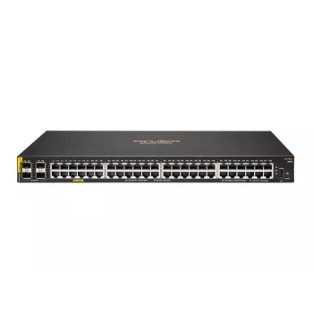 Hewlett Packard Enterprise HPE Aruba Networking CX 6100 48G Class4 PoE 4SFP+ 740W komutatorius – Komutatorius – L3 – valdomas – 48 x 10/100/1000 (PoE+) + 4 x 1 Gigabit/10 Gigabit SFP+ (Uplink)