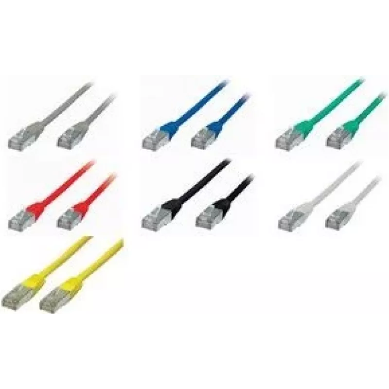 Tinklo kabelis ShiverPeaks BS75713-HG žalias 3m Cat6 S/FTP