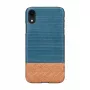 man and wood išmaniojo telefono dėklas iPhone XR — džinsinė juoda apsauginė danga