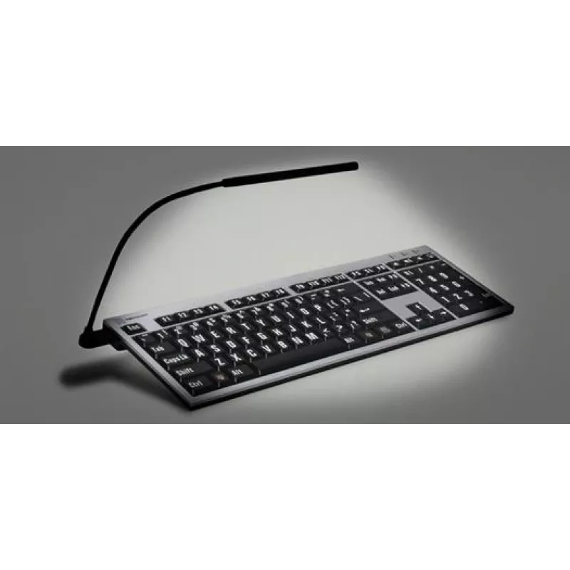 Lempa Logickeyboard LL-Juoda USB įtaiso lempa juoda
