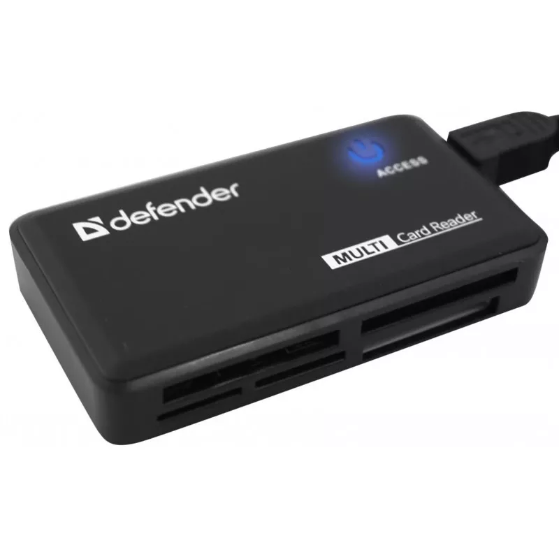 Card Reader Defender OPTIMUS USB 2.0 Universal Juoda