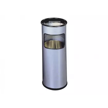 Patvarus pelenų / atliekų kibiras – apvalus – 17 l – metalinis