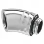 Barrow Dazzle Adapter TDWT45-B01 SS 45° G1/4 colio patinas į G1/4 colio patelę pasukamas sidabrinis