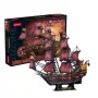 3D dėlionė cubicfun Queen Anne's Revenge Anniversary Version – modelis 306-T4040H, kolekcinis laivo surinkimas