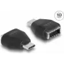 DeLOCK adapteris USB Type-C patinas į USB 10 Gbps Type-E Key A lizdas, juodas