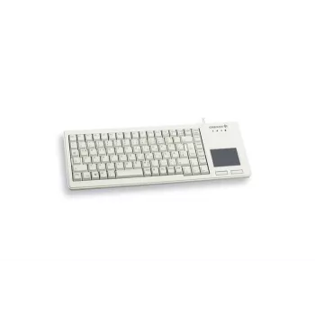 CHERRY XS jutiklinio kilimėlio klaviatūra, universali, USB, QWERTZ, vokiška, pilka
