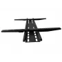 Sieninis laikiklis TRACER TRAUCH47657 — metalinis TV sieninis laikiklis, VESA iki 600x400, 50 kg, plotis 675 mm, gylis 55 mm