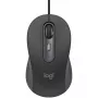 Logitech Signature Wired M520 for Business Optical Wired pelė USB-C Plug-and-Play Windows/Mac/Chrome/PC/laptops - Graphite