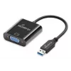 MediaRange MRCS230 vaizdo kabelio adapteris 0,2 m USB Type-A VGA D-Sub juodas
