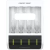 Baterijų įkroviklis Ansmann Comfort Smart buitiniams akumuliatoriams USB