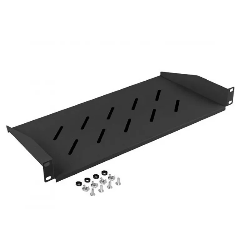 Stovo lentyna Lanberg AK-1014-B juoda metalinė 19 colių 486mm x 270mm