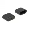 DeLOCK 64008 USB Type-C lizdo apsauginis dangtelis, juodas