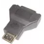 HDMI 5 laido sąsajos adapteris e+p DVI 24+1 kontaktų juodas