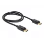 DisplayPort kabelis DeLOCK 82423 1m kištukas-kištukas juodas