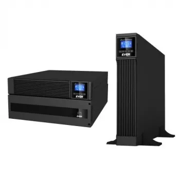 UPS EVER POWERLINE RT Plus 6 kVA T/PWPLRT-116K00/00 — Internetinis dvigubos konversijos stovo/bokšto UPS 6kVA