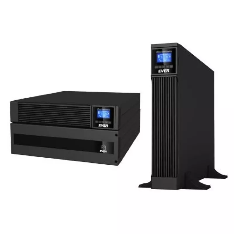 UPS EVER POWERLINE RT Plus 6 kVA T/PWPLRT-116K00/00 — Internetinis dvigubos konversijos stovo/bokšto UPS 6kVA