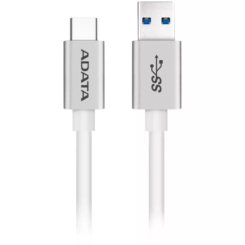 ADATA USB-C - USB 3.0, 1m USB laidas USB 3.2 Gen 1 (3.1 Gen 1) USB C USB A Baltas