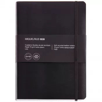 Jakob Maul GmbH LEATHER1839 Užrašų knygutė 152X210 SQU 5mm 100 lap. Krovinių pristatymas (A040590)