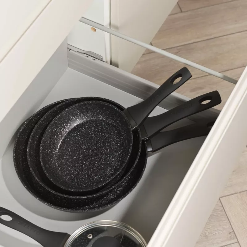 Keptuvių rinkinys Salter BW11459BRMFOB 3 vnt. nepridegančios keptuvės 20/24/28 cm