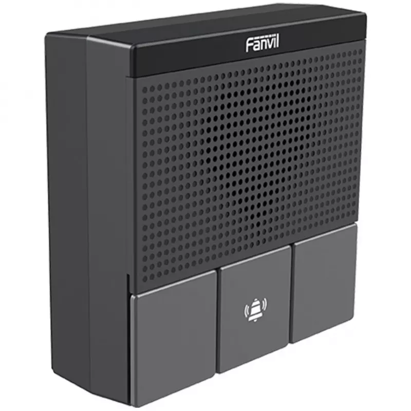Domofonas Grandstream A10W SIP mini IP54 PoE — sieninis garsiakalbis su apsauga nuo oro sąlygų