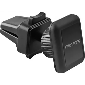 nevox NEVOCLIP AIRFLEX - Mobilusis/Išmanusis telefonas - Išmanusis laikrodis - Automobilis - Pasyvus laikiklis - Juoda - Spaustuko laikiklis (1500)