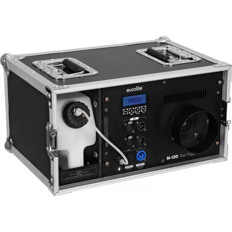 Rūko mašina EUROLITE N-130 700W kompaktiškas dizainas scenai ir renginiams