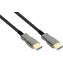 AOC Hybrid Ultra-High-Speed HDMI 2.1 kabelis, 8K @60 Hz / 4K @120 Hz, 48 Gbit/s, juodas, 100 m, PYTHON (AOC-H21100)