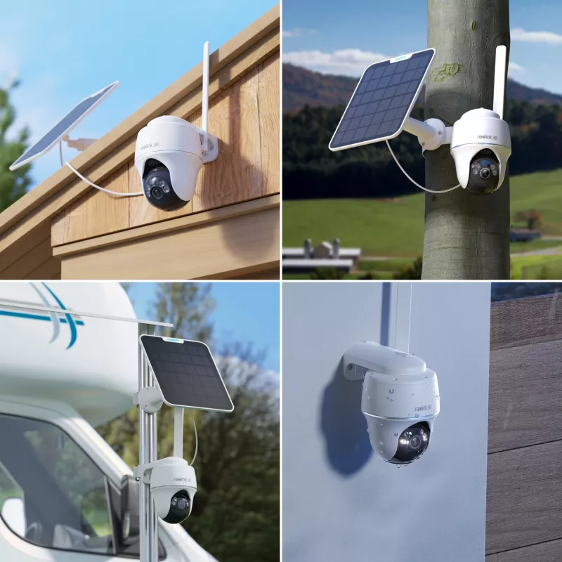 IP stebėjimo kamera Reolink G440 3840×2160 Belaidis kupolas, maitinama 4G baterija, 16× skaitmeninis priartinimas, 90° horizontaliai, 47° vertikaliai
