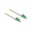DeLOCK InfiniBand / šviesolaidinis kabelis 0,5 m LC LC/APC geltonas 83219