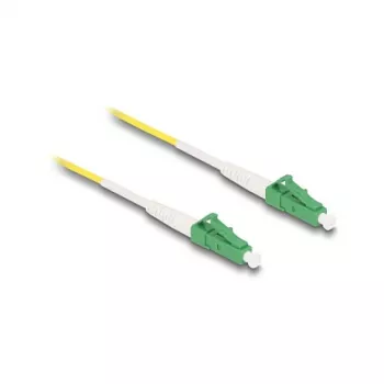 DeLOCK InfiniBand / šviesolaidinis kabelis 0,5 m LC LC/APC geltonas 83219