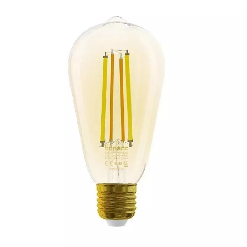 Išmanioji WiFi LED lemputė Sonoff B02-F-ST64 Balta