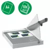 Leitz Precision Home Office popieriaus pjaustyklė A4, 10 lapų, rankinis spaustukas, nerūdijantis plienas, A4, 80 g/m², antracito