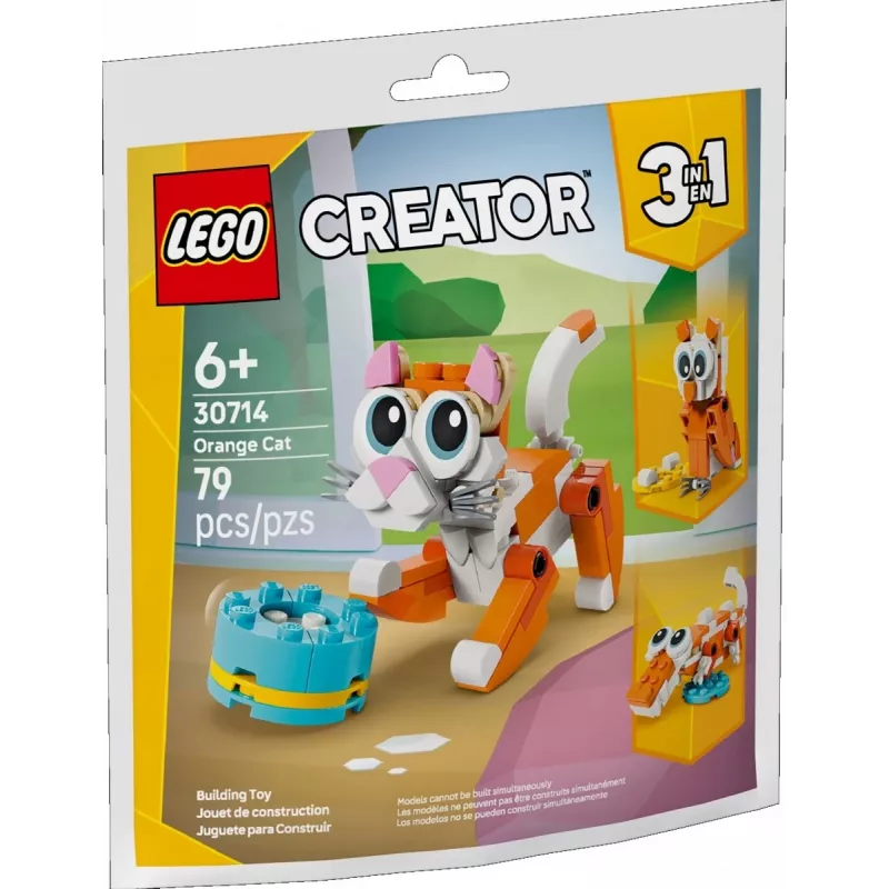 Blocks Creator 30714 Oranžinė Katė