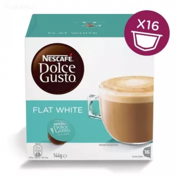 Nescafe Dolce Gusto Flat White kava, 16 kapsulių
