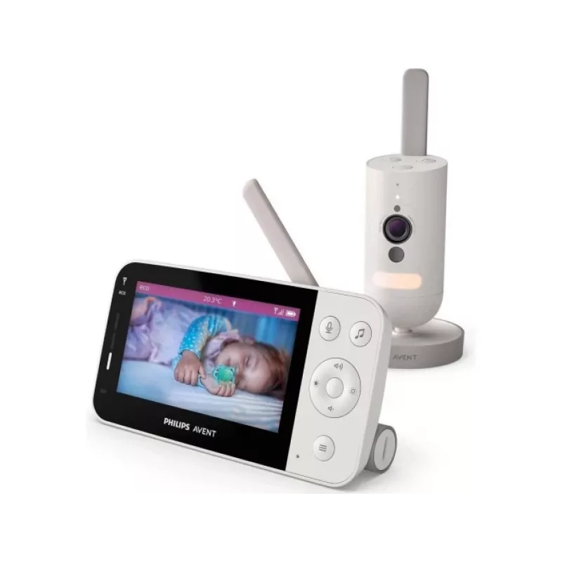 Philips AVENT SCD953/26 vaizdo kūdikio stebėjimo monitorius 400 m Wi-Fi Pilka, Balta
