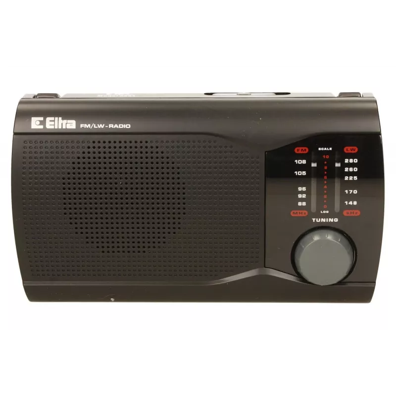 Radijas FM AM Eltra Ewa, juodas