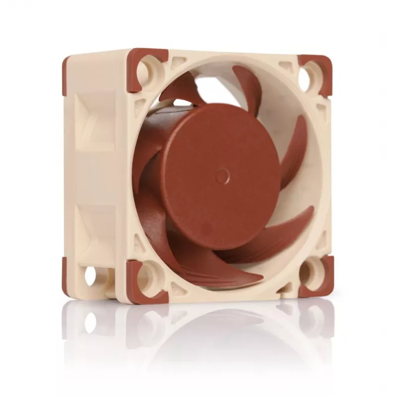 Ventiliatorius Noctua NF-A4x20 PWM 40 mm, 4 kontaktų PWM, 5–12 V, 1200–5000 RPM, 9,4 m³/h, 14,9 dB, 32×32 mm tvirtinimas
