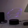 LED transporto priemonės RGB 3D šviesos dekoracija MANTA SNL120RGB — RGB lempa automobiliams ir motociklams