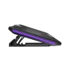 FURY GUNBAI G3 Laptop Cooling Pad 14.1–17.3 su 2 ventiliatoriais, RGB apšvietimu, 2× USB