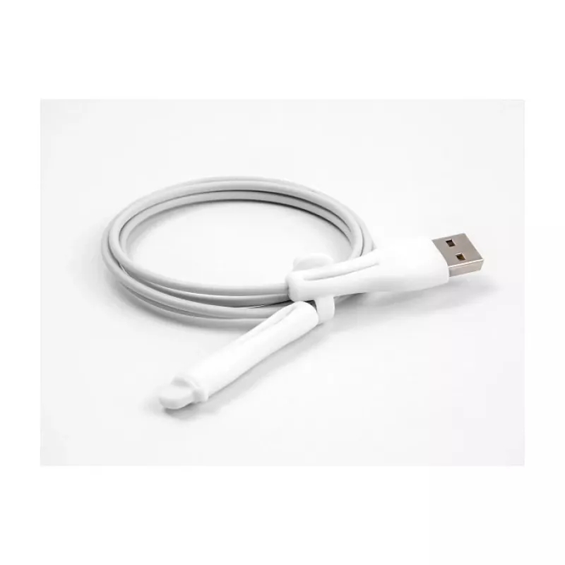 DeLOCK dulkių gaubtelis USB Type-A ir Apple Lightning jungtims, rinkinys, 2 vnt., baltas