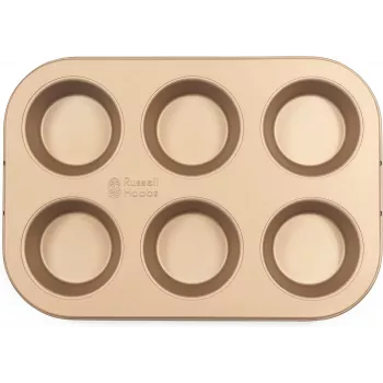 Bandelių kepimo formelė Russell Hobbs RH02151GEU7 Gold neprideganti danga, stalinis elektrinis bandelių padėklas