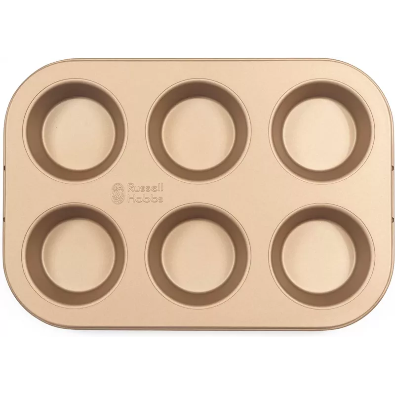 Bandelių kepimo formelė Russell Hobbs RH02151GEU7 Gold neprideganti danga, stalinis elektrinis bandelių padėklas
