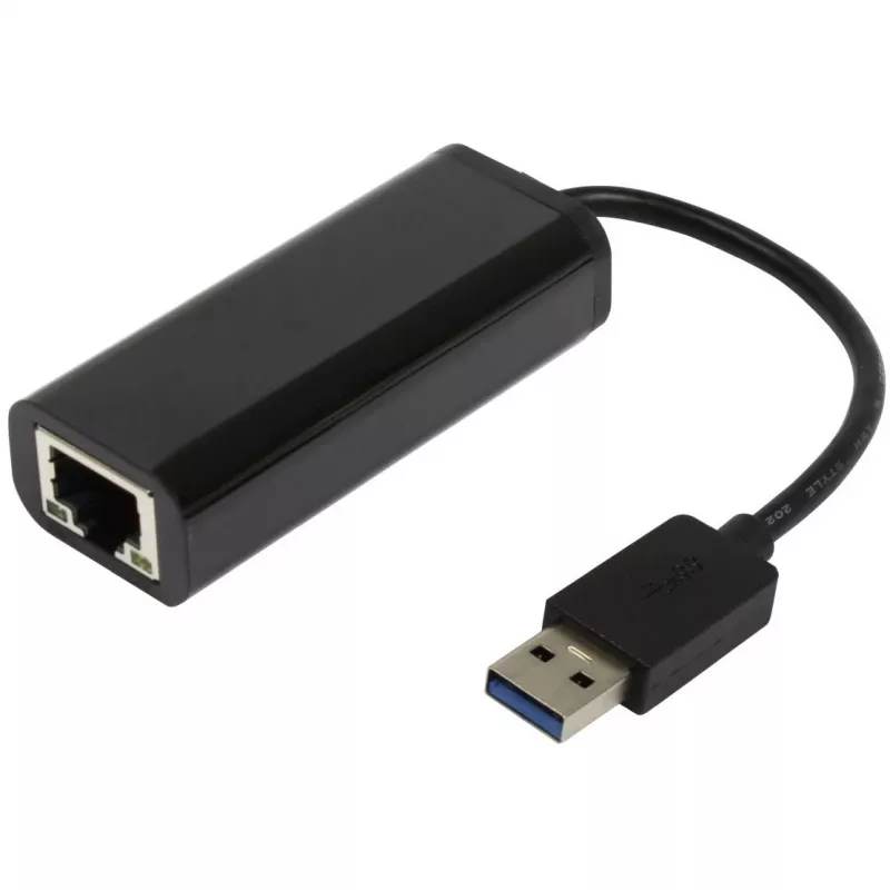 USB Type-A 3.0 į RJ-45 adapteris ALLNET ALL0173Gv2 juodas