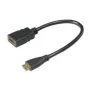 HDMI kabelis Akasa AK-CBHD10-25BK 0,25 m