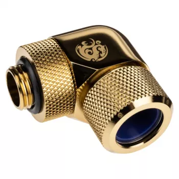 Vamzdžių jungtis BitsPower BP-TBE90RMLA14 žalvarinė 14 mm skersmens kompiuterio aušinimo dalis