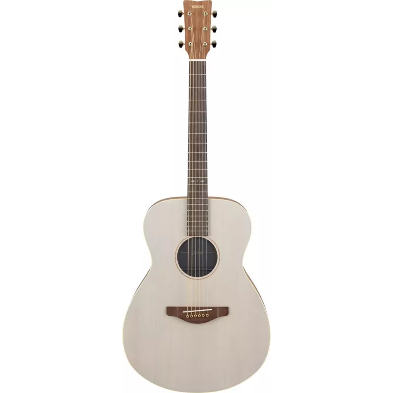 Akustinė gitara YAMAHA STORIA I 6 stygų, eglės viršus, raudonmedžio korpusas ir kaklelis, 380 mm plotis, 1021 mm ilgis, Mėlyna Balta