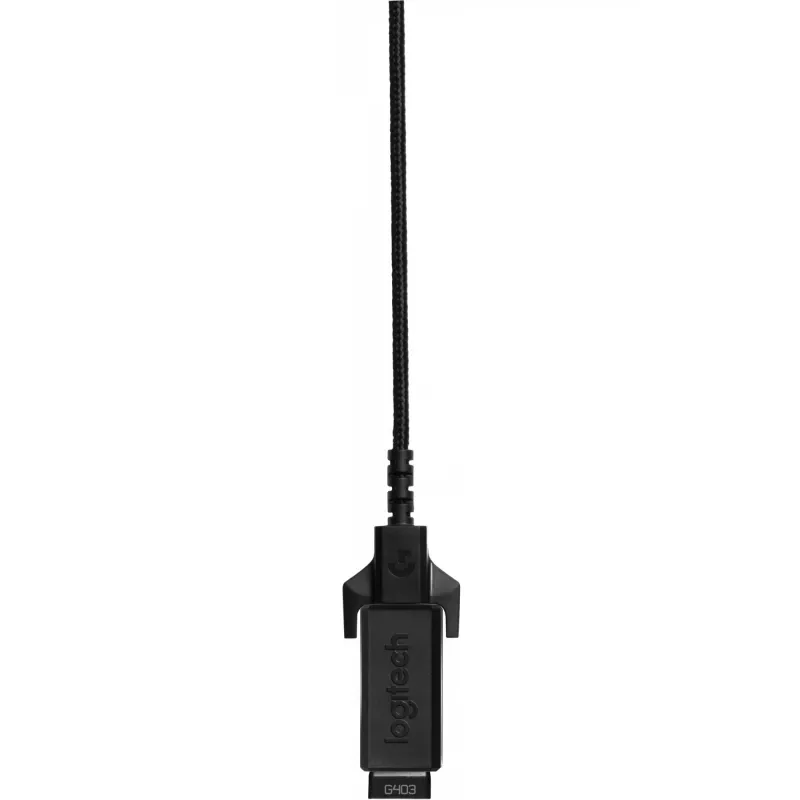 G G403 Prodigy žaidimų pelė, dešinė, optinė, USB Type-A, 12000 DPI, 1 ms, juoda